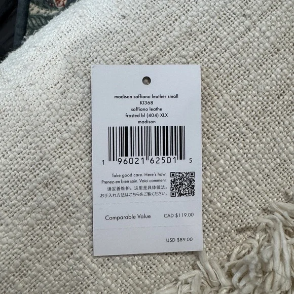 Kate Spade - Madison Small Slim Card Holder - Frosted Blueberry - Picture 3 of 3